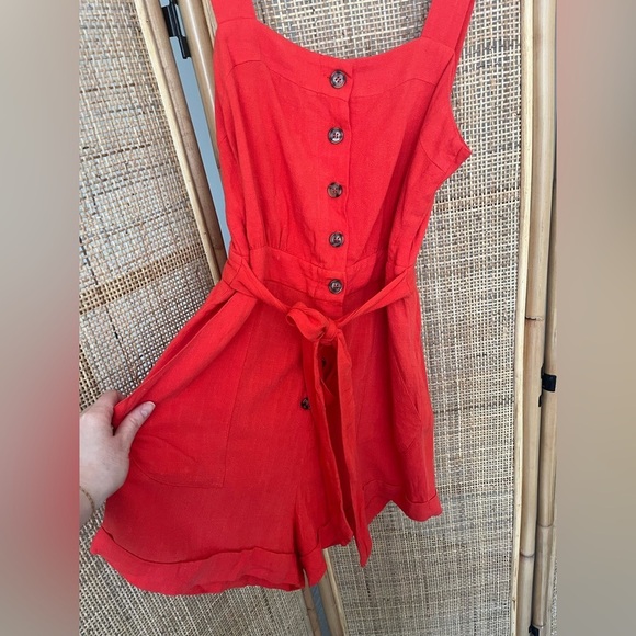 Frnch - Tatiana Romper - Rouge L - Picture 8 of 13